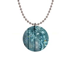 Green Tree Button Necklaces