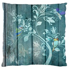 Green Tree Large Cushion Case (two Sides)