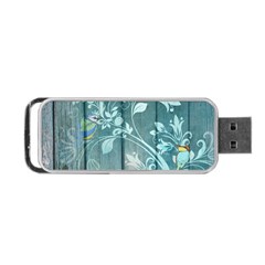 Green Tree Portable Usb Flash (two Sides) by vintage2030