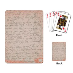 Letter Playing Card by vintage2030