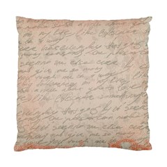 Letter Standard Cushion Case (one Side)