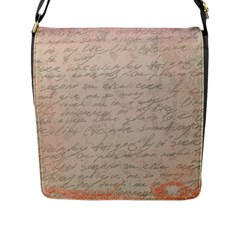 Letter Flap Closure Messenger Bag (l) by vintage2030