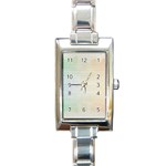 Page Spash Rectangle Italian Charm Watch Front