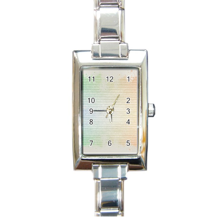 Page Spash Rectangle Italian Charm Watch