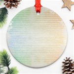 Page Spash Ornament (Round) Front