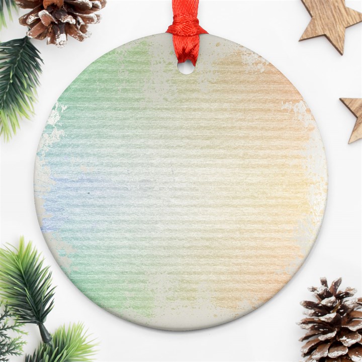 Page Spash Ornament (Round)