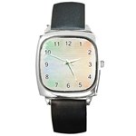 Page Spash Square Metal Watch Front