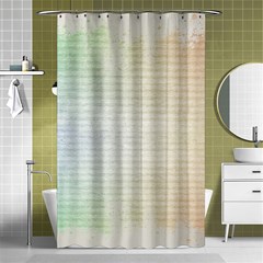 Page Spash Shower Curtain 48  x 72  (Small) 