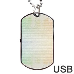 Page Spash Dog Tag USB Flash (One Side)