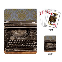 Typewriter Playing Card by vintage2030