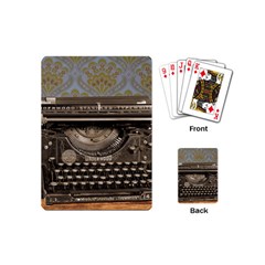 Typewriter Playing Cards (mini)  by vintage2030