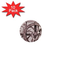 Lottery 1  Mini Magnet (10 Pack)  by vintage2030