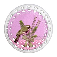 Tag 1763332 1280 Round Filigree Ornament (two Sides)