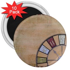 Circle 3  Magnets (10 Pack) 