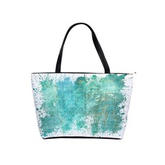 Splash Teal Classic Shoulder Handbag by vintage2030