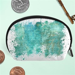 Splash Teal Accessory Pouch (large) by vintage2030