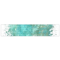 Splash Teal Small Flano Scarf by vintage2030