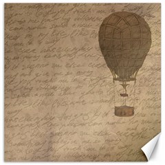 Letter Balloon Canvas 12  x 12 