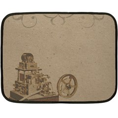 Camera Old Double Sided Fleece Blanket (mini)  by vintage2030