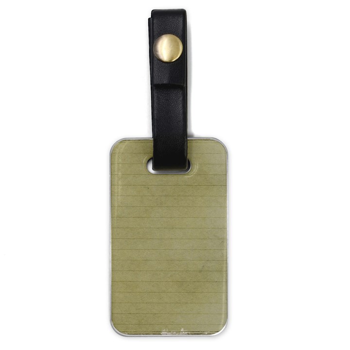 Old Letter Luggage Tags (One Side) 