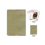 Old Letter Playing Cards (Mini)  Back