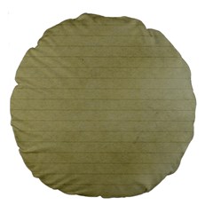 Old Letter Large 18  Premium Round Cushions