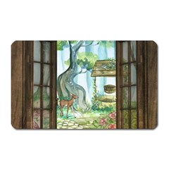 Town 1660349 1280 Magnet (rectangular) by vintage2030