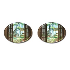 Town 1660349 1280 Cufflinks (oval) by vintage2030