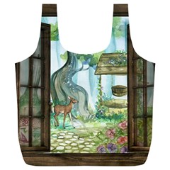 Town 1660349 1280 Full Print Recycle Bag (xl) by vintage2030