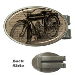 Bicycle Letter Money Clips (oval)  by vintage2030