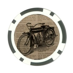 Bicycle Letter Poker Chip Card Guard by vintage2030