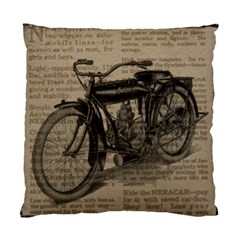 Bicycle Letter Standard Cushion Case (one Side) by vintage2030