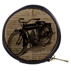 Bicycle Letter Mini Makeup Bags by vintage2030