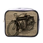 Bicycle Letter Mini Toiletries Bag (One Side) Front