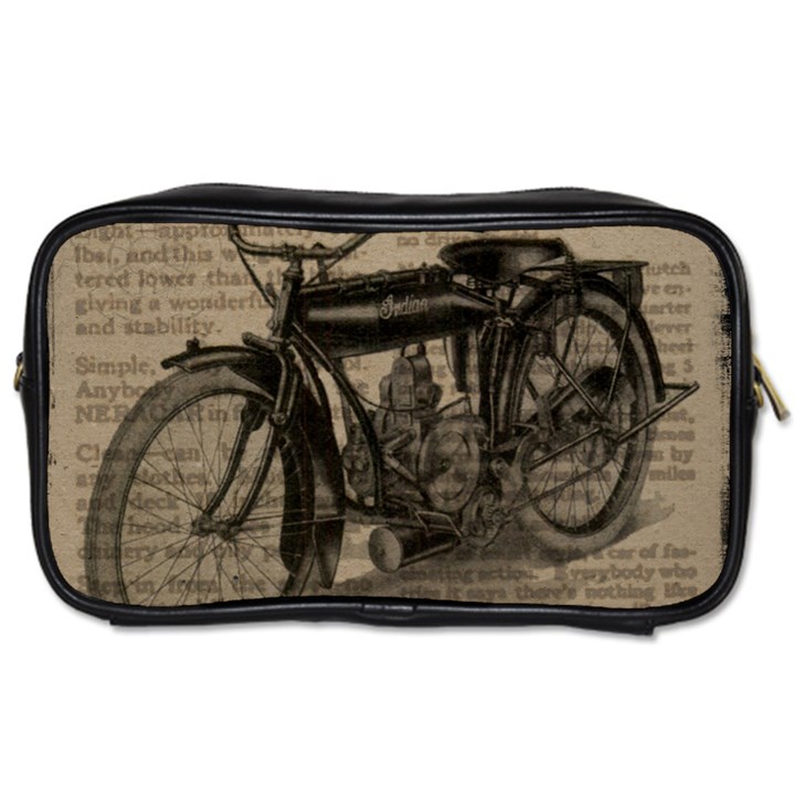 Bicycle Letter Toiletries Bag (Two Sides)