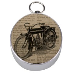 Bicycle Letter Silver Compasses by vintage2030