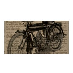 Bicycle Letter Satin Wrap by vintage2030