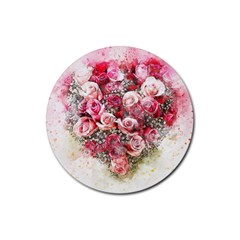 Flowers 2548756 1920 Rubber Coaster (round)  by vintage2030