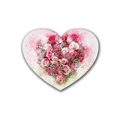 Flowers 2548756 1920 Heart Coaster (4 Pack)  by vintage2030