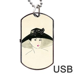 Vintage 2517502 1920 Dog Tag Usb Flash (one Side) by vintage2030