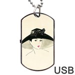 Vintage 2517502 1920 Dog Tag USB Flash (Two Sides) Back