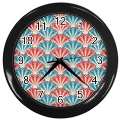 Seamless Patter 2284483 1280 Wall Clock (black) by vintage2030