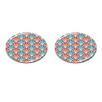 Seamless Patter 2284483 1280 Cufflinks (Oval) Front(Pair)