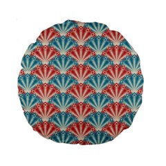 Seamless Patter 2284483 1280 Standard 15  Premium Round Cushions by vintage2030