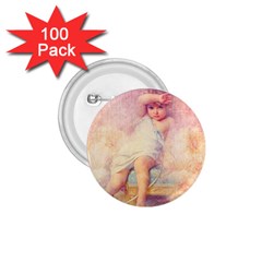 Baby In Clouds 1 75  Buttons (100 Pack)  by vintage2030