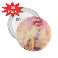 Baby In Clouds 2 25  Buttons (100 Pack)  by vintage2030