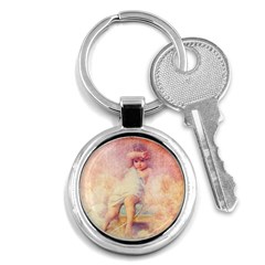 Baby In Clouds Key Chains (Round) 