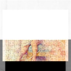 Baby In Clouds Rectangular Jigsaw Puzzl