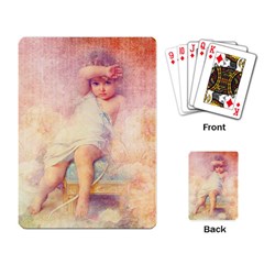 Baby In Clouds Playing Card