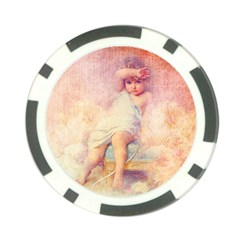 Baby In Clouds Poker Chip Card Guard